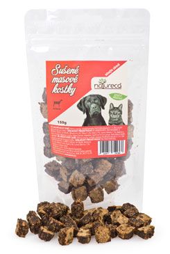 NATURECA pochoutka Masové kostky Jehně, 100%maso 150g