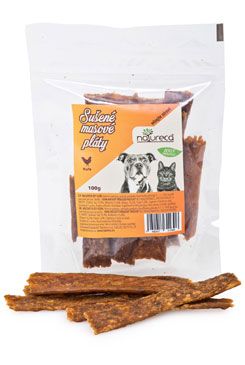 NATURECA pochoutka Masové pláty Kuře,  100%maso 100g