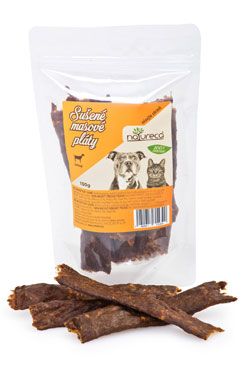 NATURECA pochoutka Masové pláty Jehně,  100%maso 100g