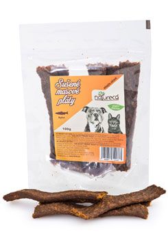 NATURECA pochoutka Masové pláty Ryba,  100%maso 100g