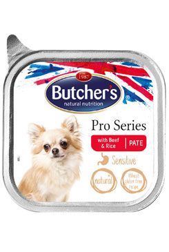 Butcher's Dog Pro Series s hovězím Sensitive paté 100g