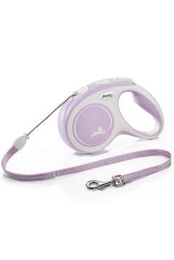 Vodítko FLEXI Comfort M lanko 5m/20kg růžová