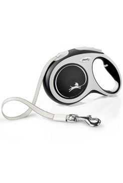 Vodítko FLEXI Comfort L pásek 5m/60kg černá NEW