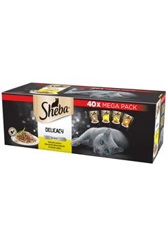 Sheba kapsa Drůbeží výběr pack 40x85g