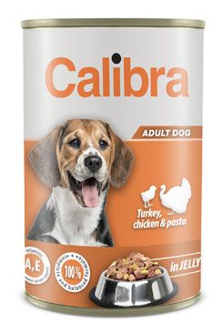 Calibra Dog  konz.Turk,chick&pasta in jelly 1240g