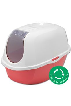 WC kočka SMART CAT kryté 54,5x39,1x40,3cm, korálová