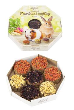 Pochoutka Bezobilné zelenin.senné muffiny  LIMARA 350g