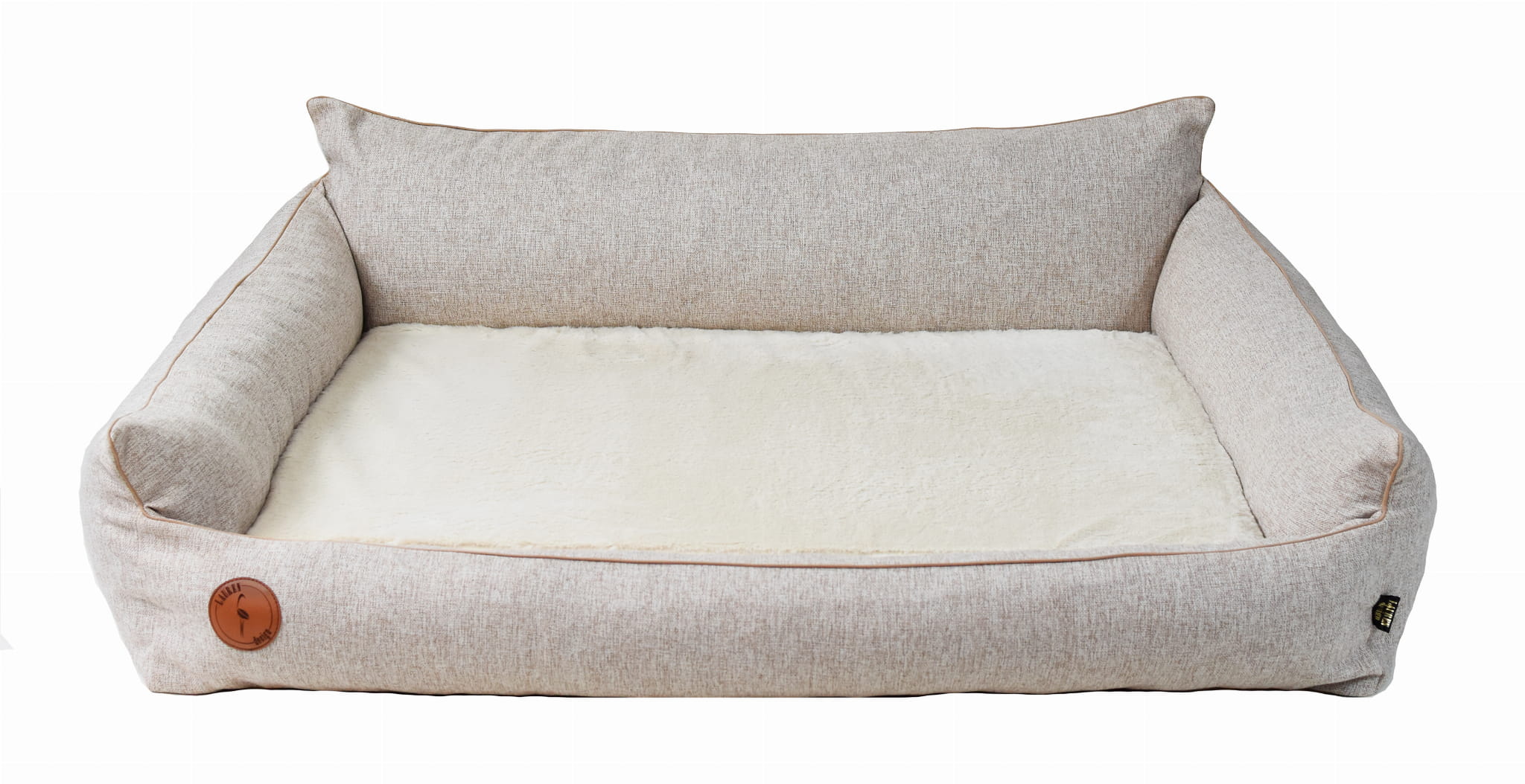 Pelech Rocky Orthopedic vel. XL-118x104 cm - NATUR béžový