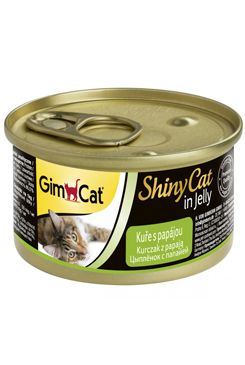 Gimpet kočka konz. ShinyCat kuře+papája 70g