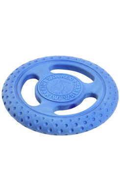 Hračka pes FRISBEE MAXI plov. z TPR modrá Kiwi