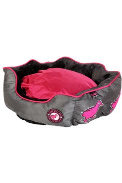 Pelech Running Oval Bed L růžovošedá Kiwi