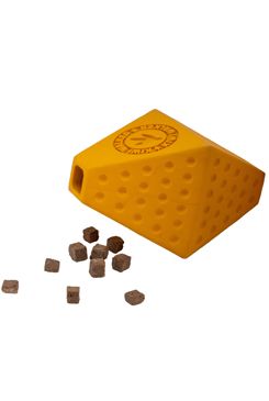 Hračka pes OCTABALL MAXI na pamlsky oranžová Kiwi