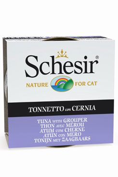 Schesir Cat konz. Adult tuňák/kanic 85g