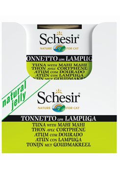 Schesir Cat konz. Adult tuňák/mahi mahi 85g