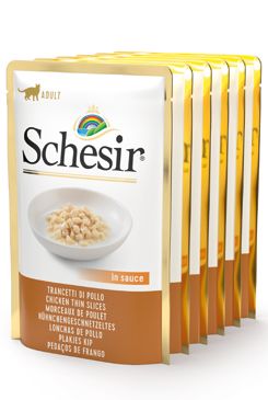 Schesir Cat kapsa Adult Monoprot. kuře 6x85g