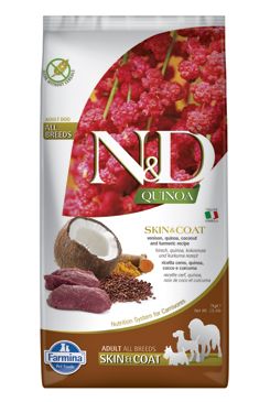 N&D Quinoa DOG Skin&Coat Venison all breeds 7kg