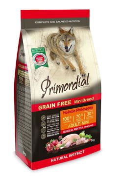 Primordial GF MINI Adult Quail&Duck 2kg