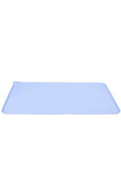 Podložka hladká SILICONE pod misku, modrá L Zolux