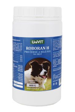 Roboran H pro psy Černé a Bílé 400g