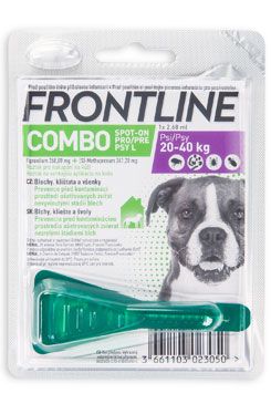 FRONTLINE COMBO spot-on pro psy L (20-40kg)-1x2,68ml