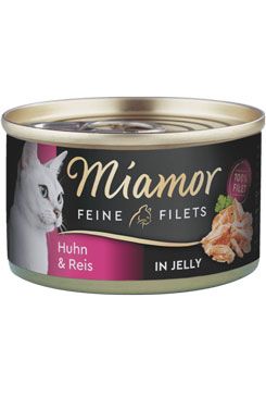 Miamor Cat Filet konzerva kuře+rýže v želé 100g