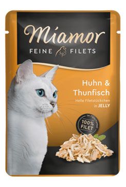 Miamor Cat Filet kapsa kuře+tuňák v želé 100g