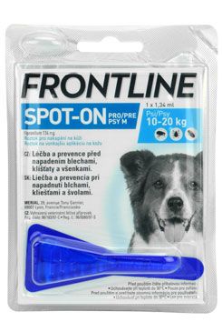 FRONTLINE SPOT ON pro psy M (10-20kg) - 1x1,34ml