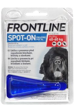 FRONTLINE SPOT ON pro psy XL (40-60kg) - 1x4,02ml