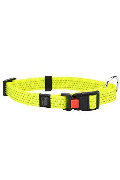 Obojek nylon ART Sportiv reflex 30-45/15 Žlutý KAR