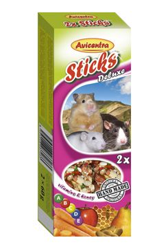 Avicentra tyčinky malý hlodavec - vitam.+med 2ks