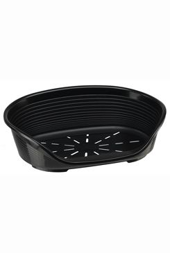 Pelech plast SIESTA DLX 12 černý 111x80x33cm FP
