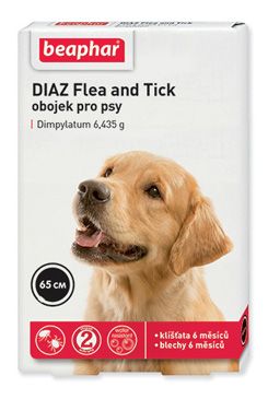 Beaphar Obojek antipar. pes DIAZ Flea&Tick 65cm