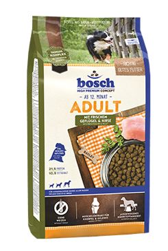 Bosch Dog Adult Drůbeží&Proso 15kg