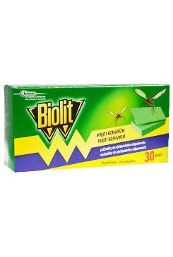 Biolit náhradní polštářky proti komárům 30ks