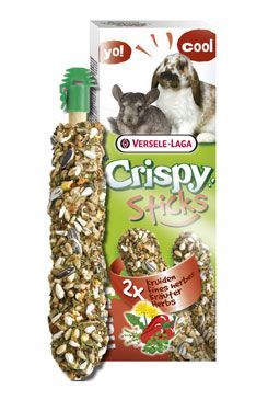 VL Crispy Sticks pro králíky/činčily Herbs 110g