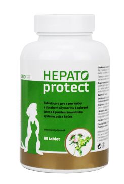 HEPATOprotect tablety pro psy a kočky 80tbl