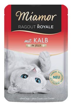 Miamor Cat Ragout kapsa Royale telecí v želé 100g