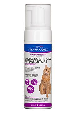 Francodex Bezoplachová pěna pro kočky 150ml